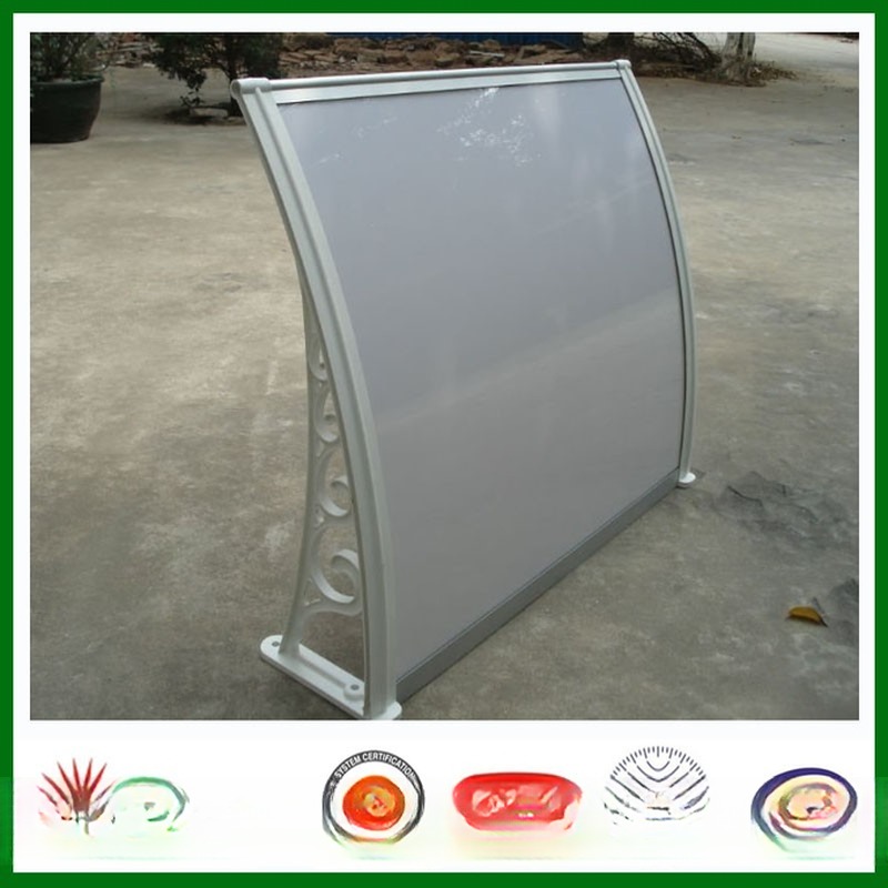 Chemical Pressure Treated PC Sheet Awning Canopy for Bus Station and Window Covering