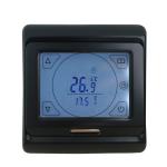 Black Color Heated Floor Thermostat Anti Flammable PC Housing Material