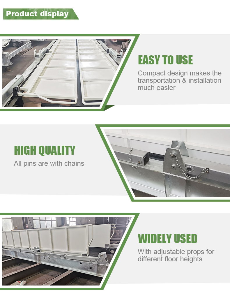 Foldable Adjustable Load Deck Platform Construction Retractable Container Loading Platform