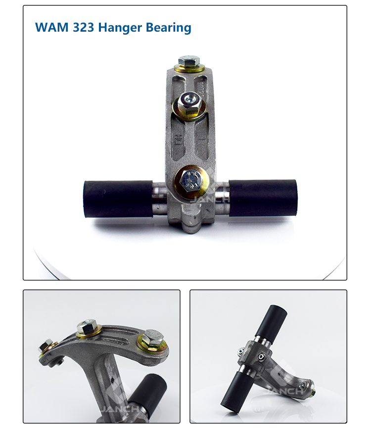 Encoder Flexible Coupling Fixed Type Intermediate Hanger Shaft for Cement Conveying
