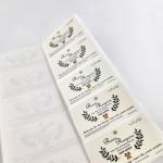 Waterproof PVC PE Adhesive Label Sticker High Quality Sticker Paper Homemade