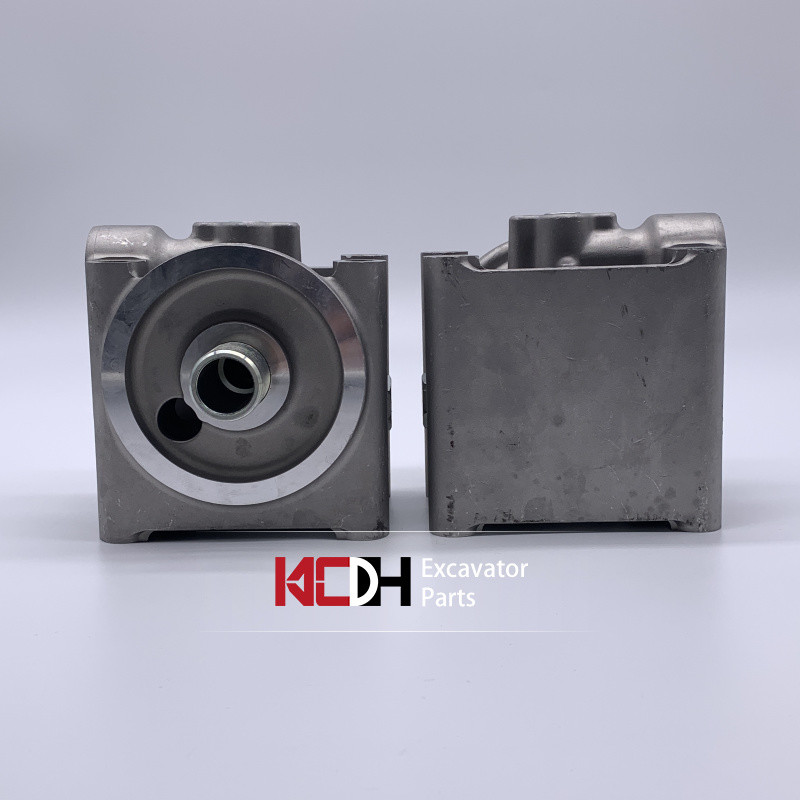 307C/D 305.5C 308C/D excavator parts 1R-0714 oil filter base 1R0714 aluminum base, suitable for air filter assembly
