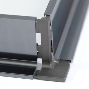 Quality Luxury Kitchen Furniture Hidden Pull Handles Black For Modern Cabinet wholesale