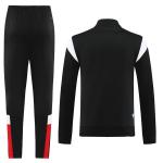 Twill Jacquard Mens Football Tracksuits 100% Polyester Soccer Training Suit