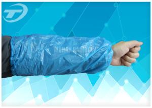 Quality LDPE Blue Color Disposable Sleeve Covers Protectors For Arms wholesale