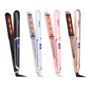 Quality Ceramic Tourmaline Infrared Hair Straightener Multipurpose LCD Display wholesale