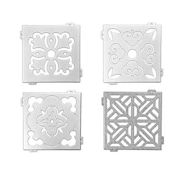 Hollow Aluminum Curtain Wall Veneer Background Wall Punching Aluminum Plate