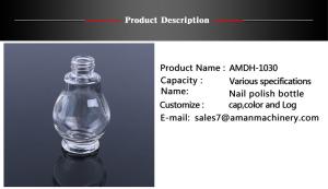 Quality nail polish bottle wholesale