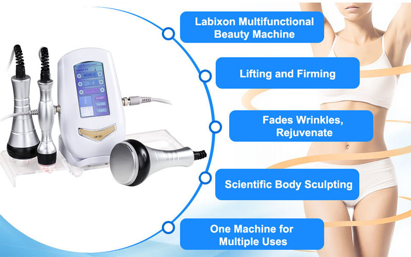 Portable Rf Tripolar Cavitation Body Slimming Machine Ultrasound Fat Burning