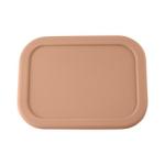 3 Compartment Silicone Lunch Containers , Reusable Silicone Bento Lunch Box Leak