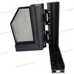 Fireproof Broken Bridge Aluminum Window Double Glazing Thermal Break with