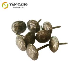 Quality Furniture hardware decorative sofa nail upholstery nail heads with high quality wholesale