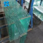 Customized Size 6mm Ultra Clear Toughened Glass For Bathroom