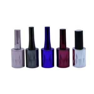Quality Various Volumn Nail Polish Mini Bottles Lightweight Portable Custom Color wholesale