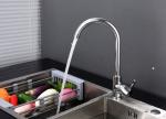 Classic Hot Cold Water ODM 304 SS Rotatable Kitchen Sink Faucets