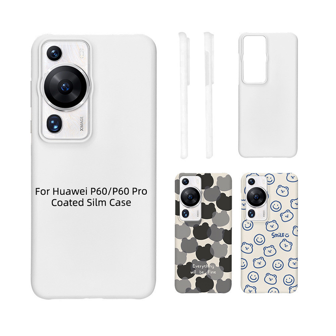 Custom Logo Print PC Sublimation Mobile Cover For Huawei P60 P50