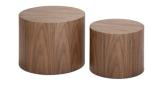 America style round coffee corner table furniture
