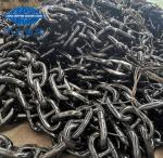 Factory Supply Black Painted Stud Link Anchor Chain