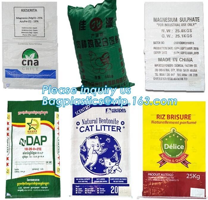 PP Plastic Type Bag With Valve Bag Type PP Woven Bags 50kg,China factory recycled pp woven bag for sugar and salt, packa