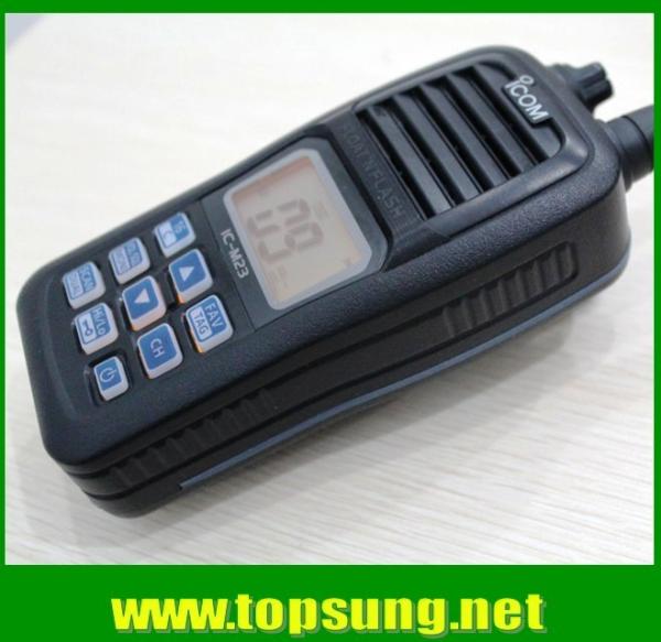 Cheap IC-M23 Buoyant ICOM VHF Marine radios waterproof walkie talkeis for sale