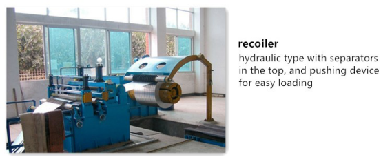DBSL-8x1600 Steel Sheet Steel Slitting line Production Line with Hydraulic Decoiler