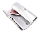 Evening Clear Small Clutch Bag , Private Label Fashionable Leather Clutch Purse