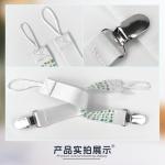 Printable Sublimation Pacifier Clip Bottle Clip For Baby Customizable