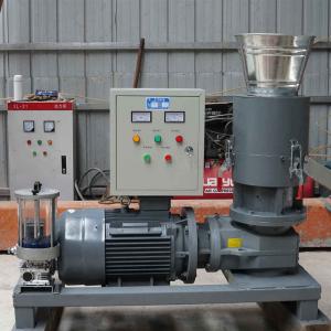 Quality 300kg/H Flat Die Wood Pellet Mill For 22kw Wood Pellet Making Machine wholesale