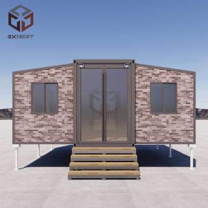 Quality 20ft Collapsible Container House with Roof Floor Plywood or PVC Flooring wholesale