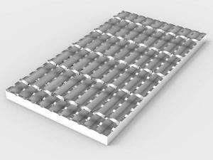 Quality Pressure Welded Steel Grating Cover Carbon Steel Q235 Zinc 100mm wholesale