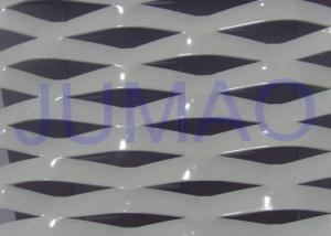 Quality Electric Galvanized Aluminum Expanded Metal , White Metal Sheet With Holes wholesale