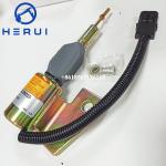 12V Fuel Shutoff Solenoid 3991167 3964627 SA-4941-12 For Hyundai R130 R170