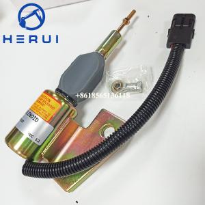 Quality 12V Fuel Shutoff Solenoid 3991167 3964627 SA-4941-12 For Hyundai R130 R170 Cummins 4BT wholesale