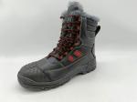 Durable Leather Work Boots Steel Toe High Top Winter Boots