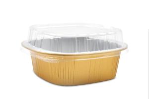 Quality 650ml square aluminum foil sealed box wholesale