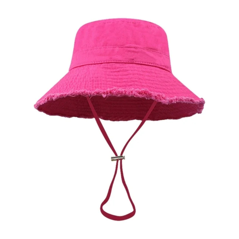 Custom Cotton Rope Bucket Hat for Unisex Fashionable Style