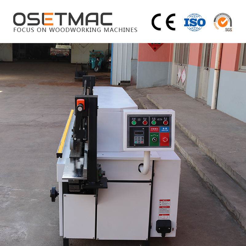 Sander OSETMAC DTL-80DS Three Rollers Manual Side Sanding Machine for Wood MDF Plywood Polishing