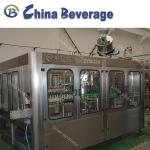 Glass Bottle Carbonated Soft Drink Filling Machine , Full Automatic Water
