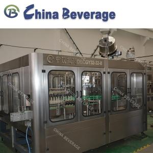 Quality Glass Bottle Carbonated Soft Drink Filling Machine , Full Automatic Water Bottling Machine wholesale