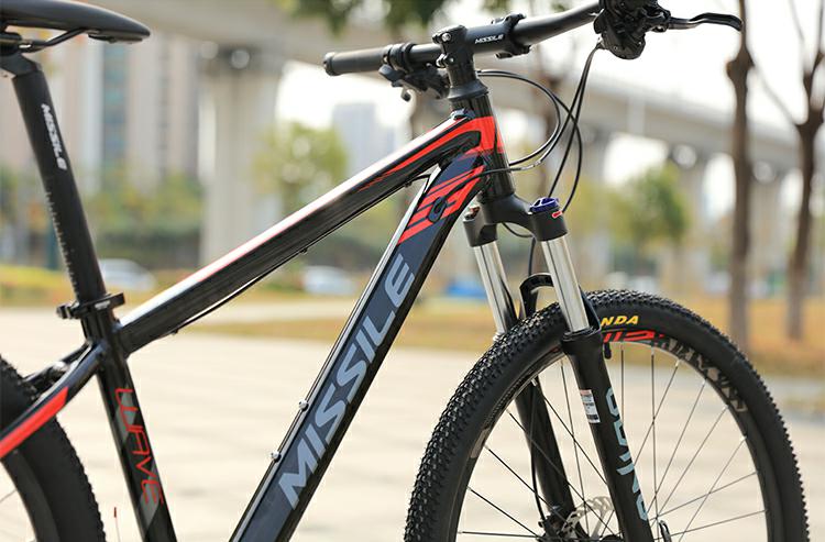 27 Speed Gears and Hard Frame Suspension for 27.5 inch MTB Carbon Fibre Mountain Bike
