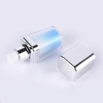 Sky Blue Lotion Inner Twist Up Pump Cosmetic Packaging Bottles 15ml 30ml 50ml