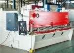 QC12K Hydraulic Swing Beam Shearing Machine For 6mm Sheet Cutting