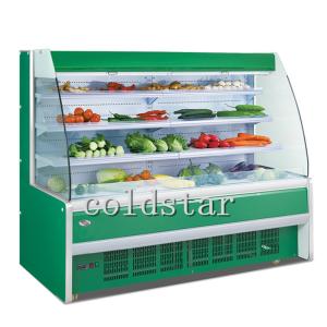 Quality Supermarket Multi - Deck Drink Milk Yogurt Open Chiller wholesale