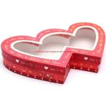 Heart Shaped Customized Gift Box For Birthday Wedding Gift Packaging Paper Box