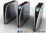 Fast Speed Stainless Steel Turnstiles Full Automatic DC 24V Brush Motor 1 Year