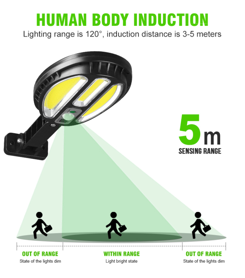Wireless 20W 450LM Outdoor Pole Solar Street Light 20 Watt 6000-7000K Waterproof