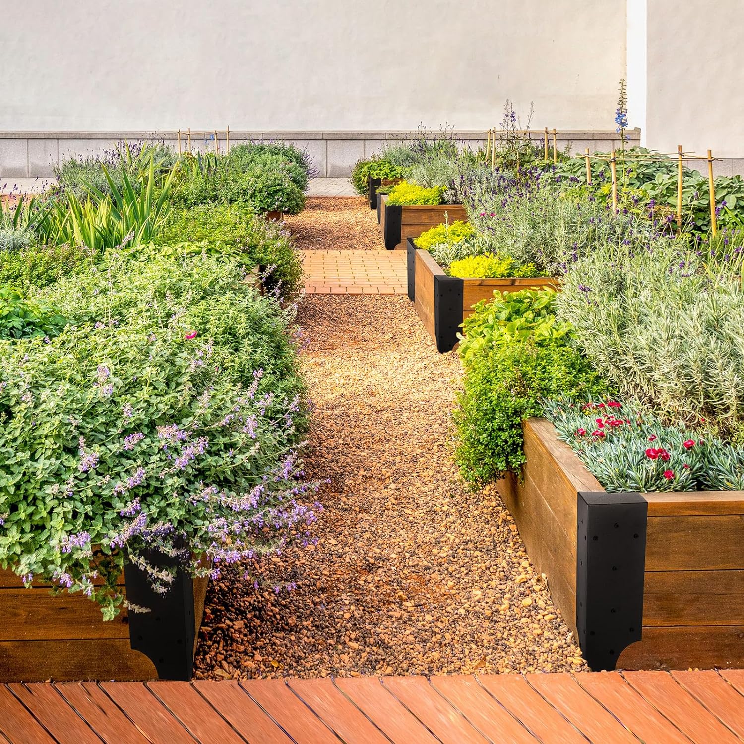 Powder Coating Raised Bed Brackets for Metal Planter Boxes and Vegetable Gardens