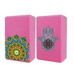 Printed foam yoga brocks wholesale