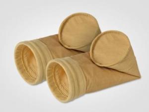 Quality Nonwoven P84 Polyimide Shaker Felt Dust Collection Bags 1000mm~8000mm Length for Air Filter wholesale