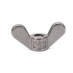 Automotive Industry JIS Standard Stainless Steel 304 316 Wing Nut M4 M5 M6 M8